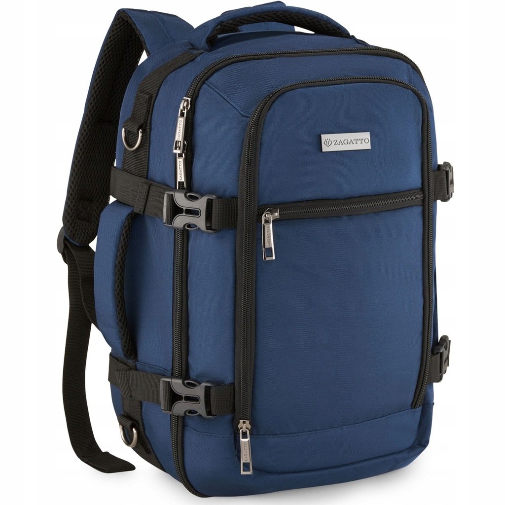 Plecak podróżny do samolotu RYANAIR WIZZAIR 40x25x20 darmowy bagaż ZAGATTO