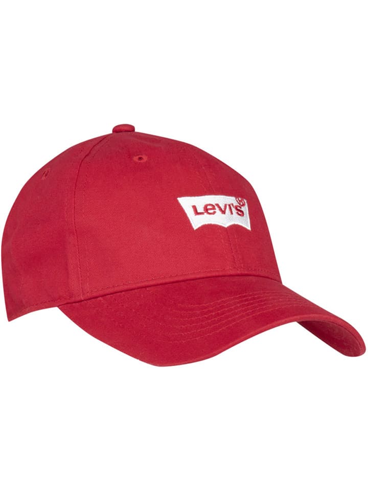 Levi's Kids Czapka w kolorze czerwonym
