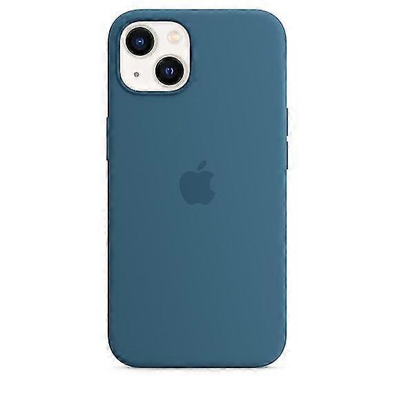 Silikonowe etui na telefon iPhone 13 Blue Jay