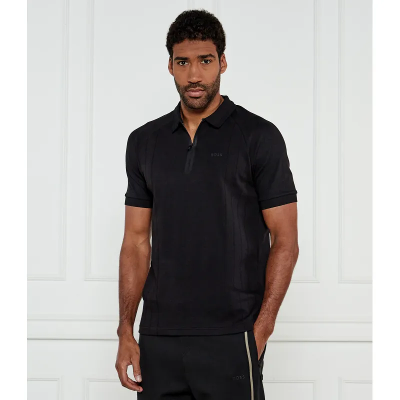 BOSS GREEN Polo Philix DropNeedle AC Regular Fit stretch