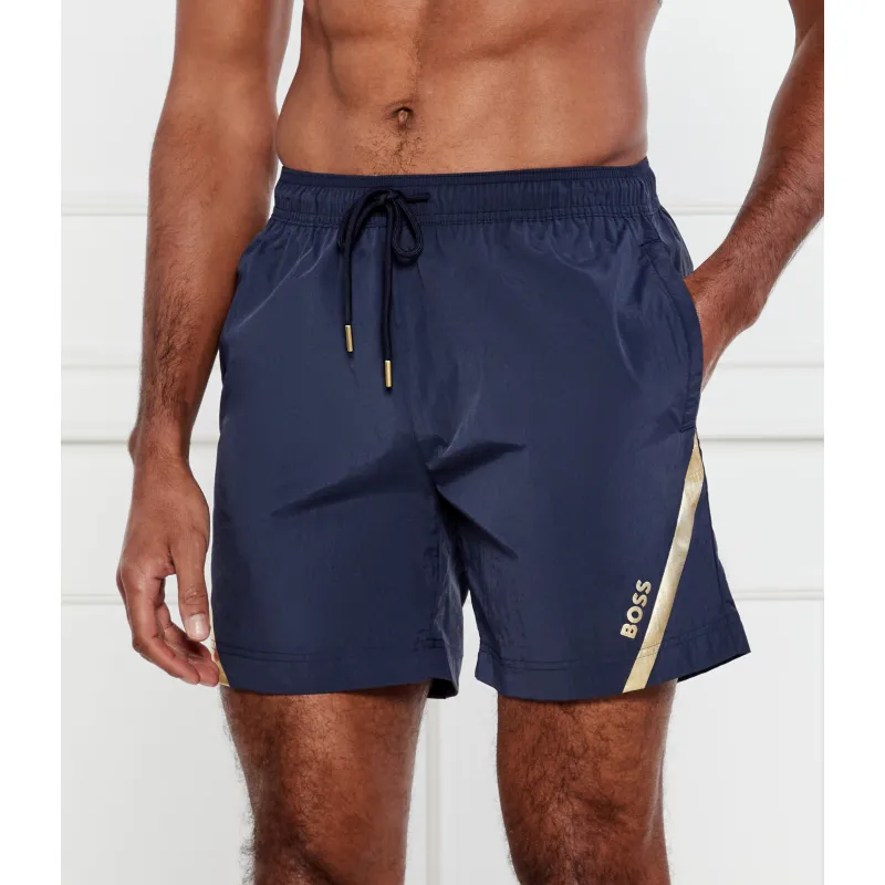 BOSS BLACK Szorty kąpielowe Roman Regular Fit