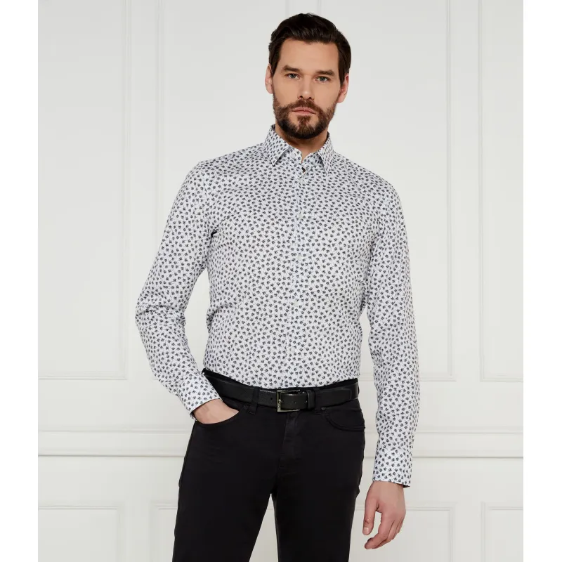 BOSS BLACK Koszula H-HANK-s-kent-C1-232 | Slim Fit | stretch