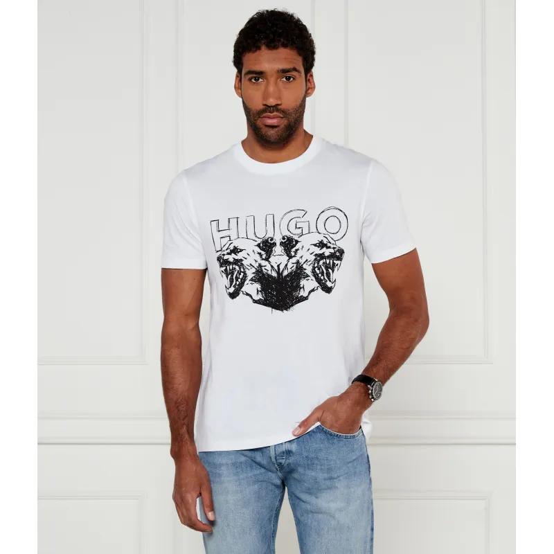 HUGO T-shirt Durro Regular Fit