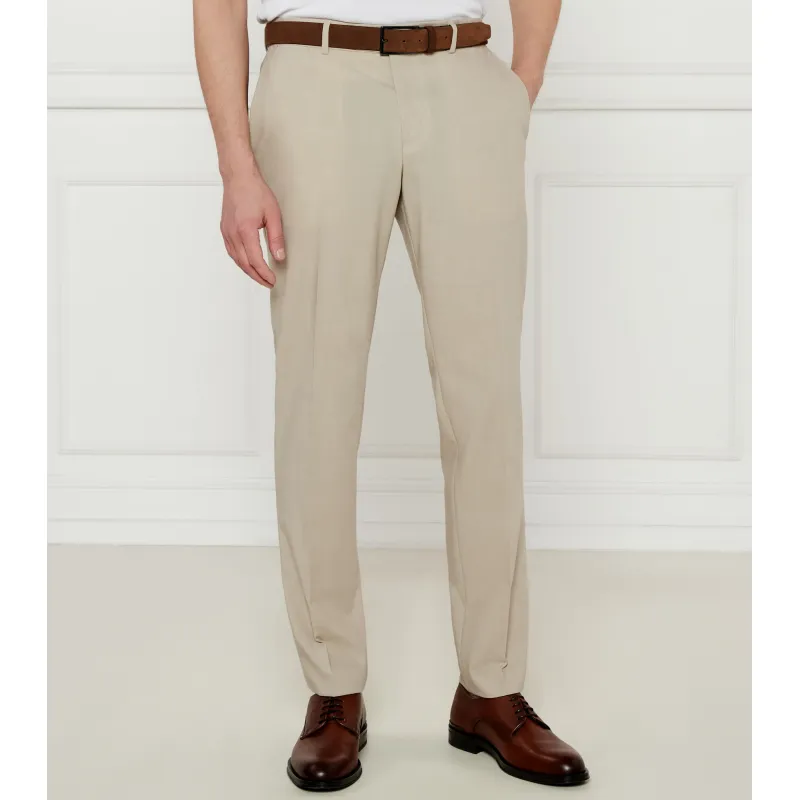 BOSS BLACK Spodnie H-Genius-DTL-WG-252 Slim Fit z dodatkiem wełny