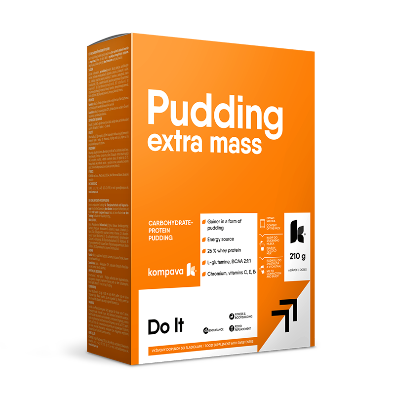 Extra Mass Puding karton 6 porcji, wanilia