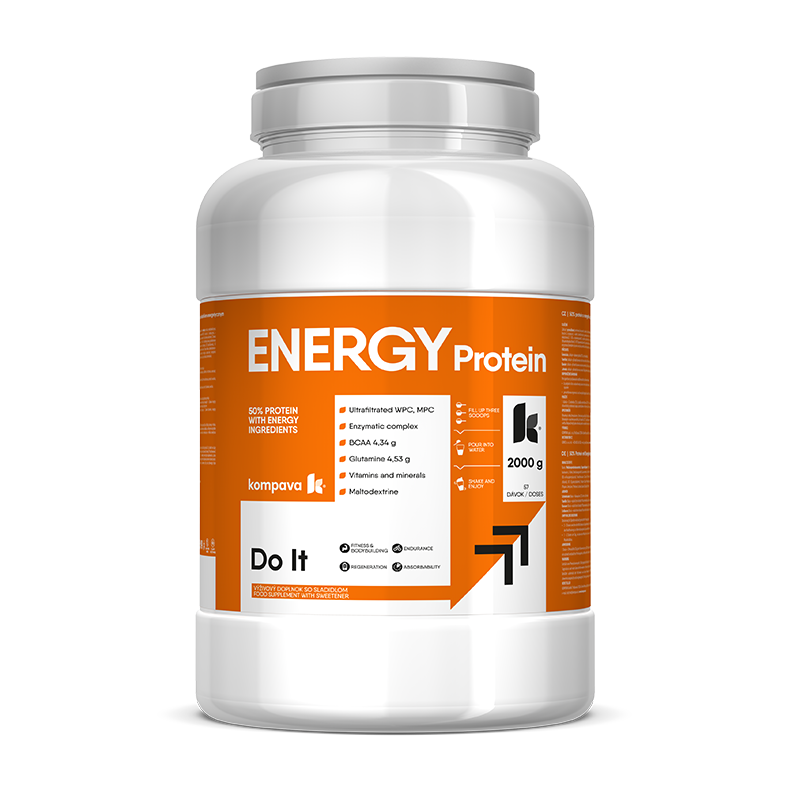 ENERGY Protein 2000g truskawka