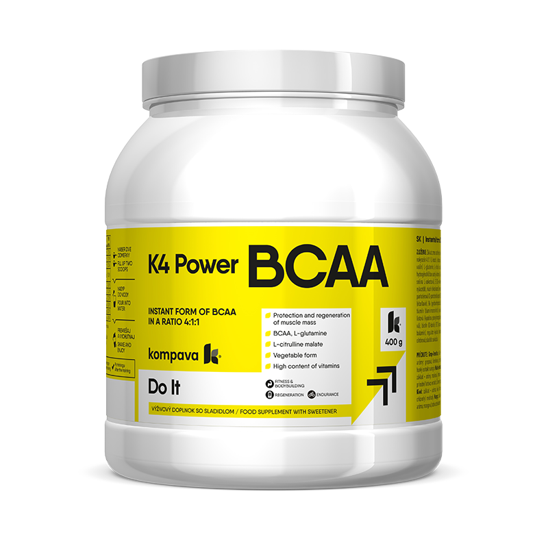 K4 Power BCAA 400 g/36 porcji, mango