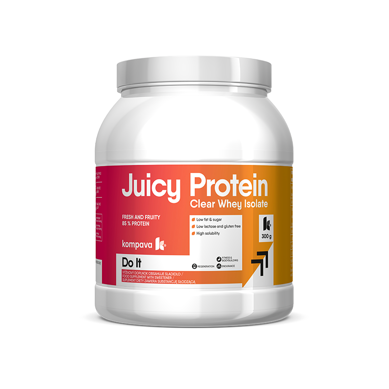 JUICY Protein, Mango-Brzoskwinia 300g / 12 porcji