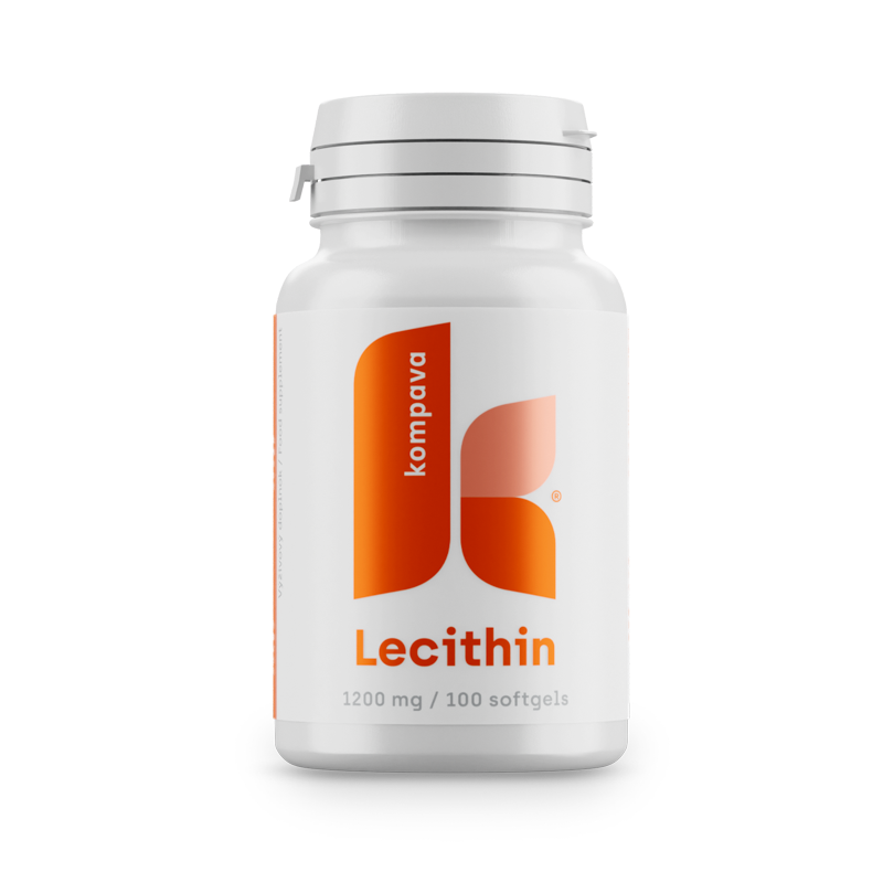 Lecytyna 1200 mg/100 kaps