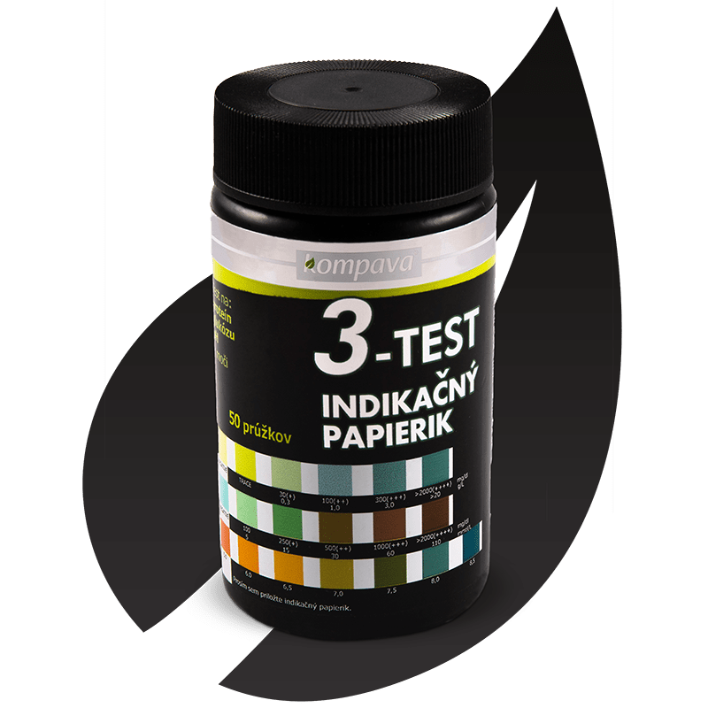Papierki wskaźnikowe 3w1 - Test
