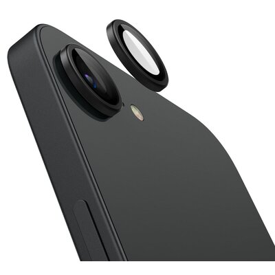 Nakładka na obiektyw SPIGEN Optik Pro Glas.Tr Ez Fit do Apple iPhone 16e Czarny