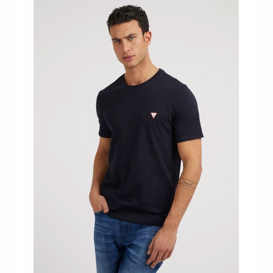 Guess Męski Granatowy T-Shirt Koszulka M