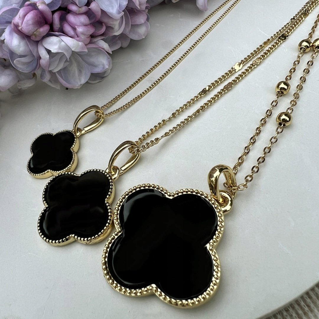 ZESTAW NASZYJNIKÓW KONICZYNKI Z KOLEKCJI SUMMER FLOWERS (C23/LAT/69AU)