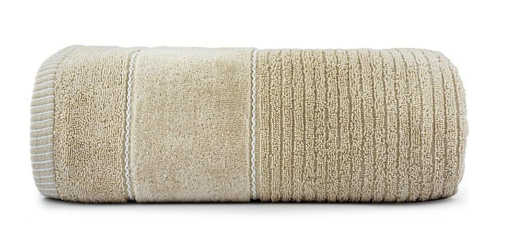 Ręcznik Teo 50x90 beżowy 470g/m2 frotte