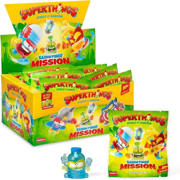Super Things Seria 15 Zings KAZOOM Power Mission BOX 25 Saszetek