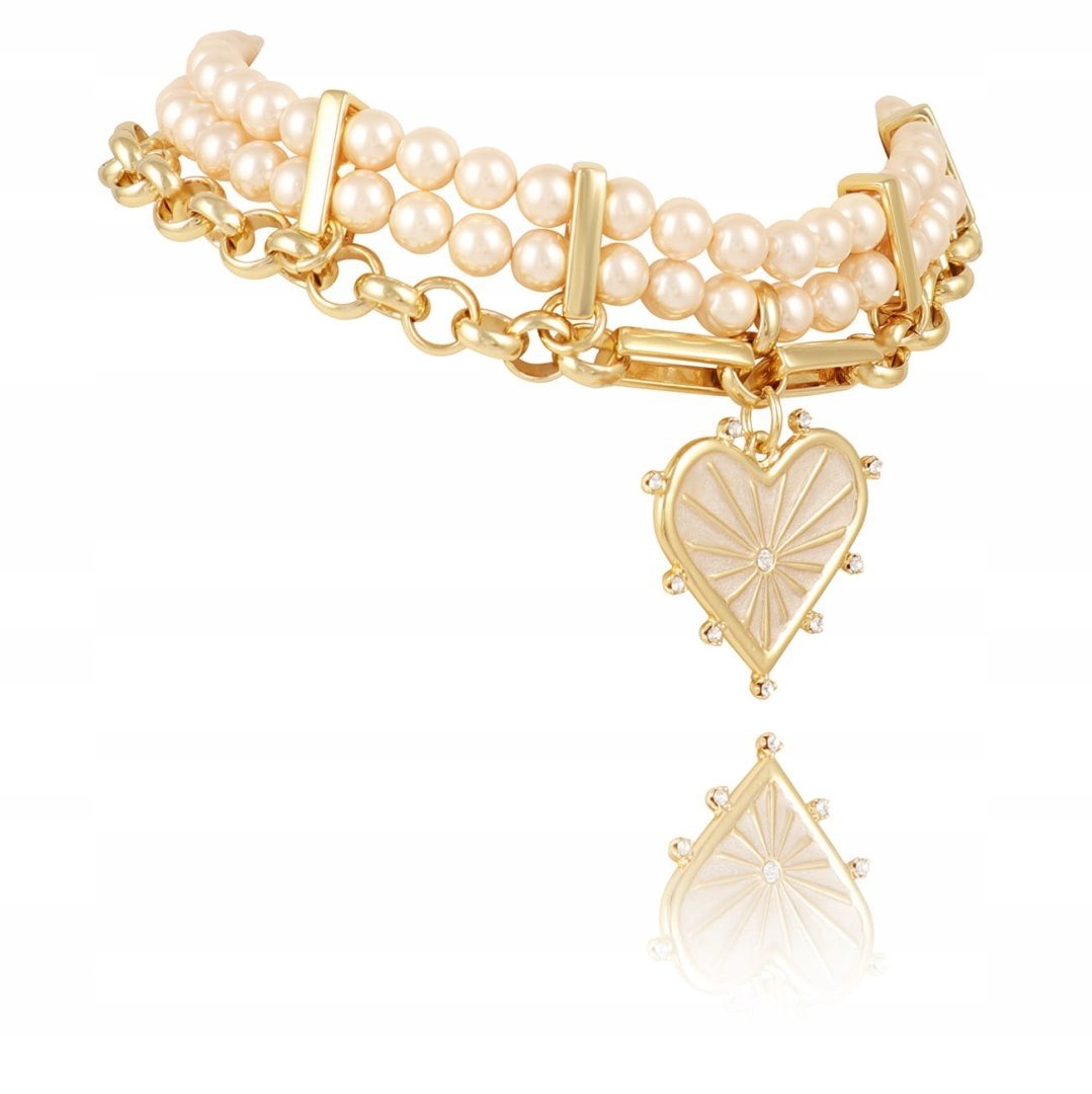 CHOKER Z SERCEM Z KOLEKCJI BELLA (C23/ZWE/39AU)