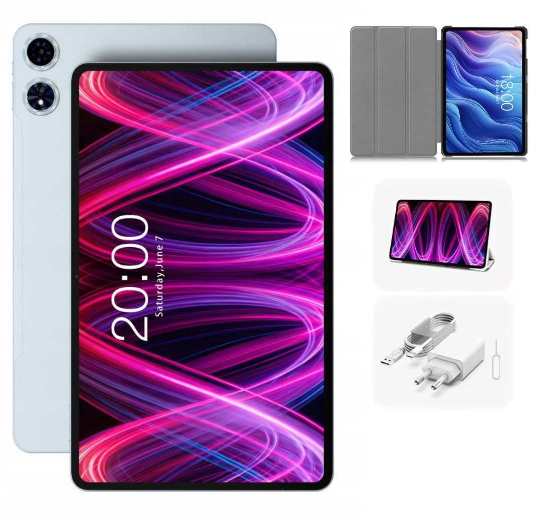 Teclast T60 plus 12-cali 2xSIM 4G LTE 16/128GB WiFi Android-14 IPS 2K