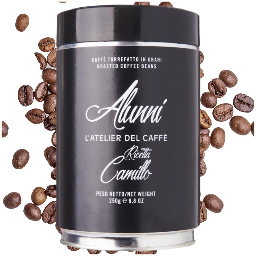 Alunni Camillo 250G – Włoska Kawa Ziarnista O Intensywnym Aromacie