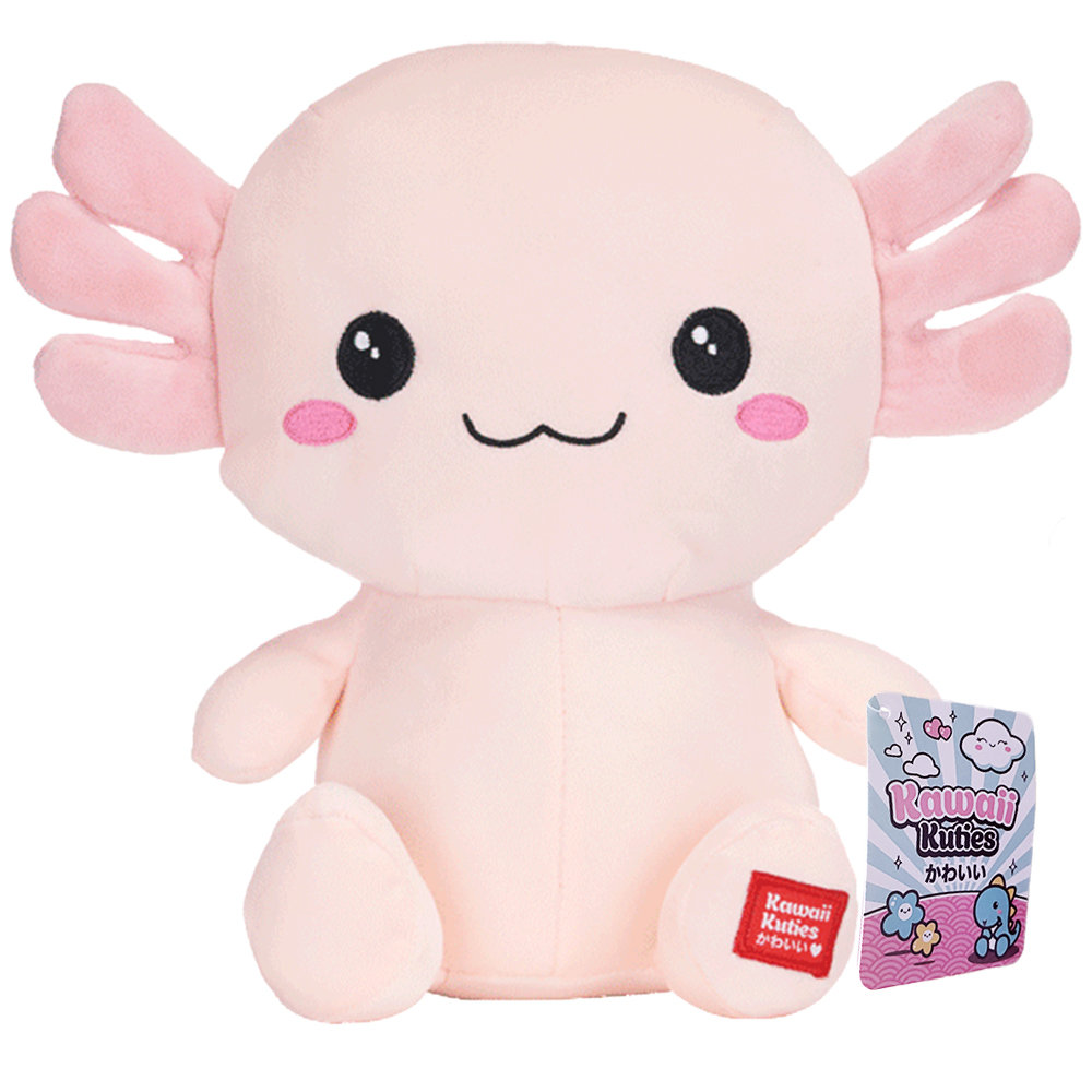 Kawaii Kuties Maskotka Axolotl Różowy Aksolotl 26 cm Miękki Pluszak