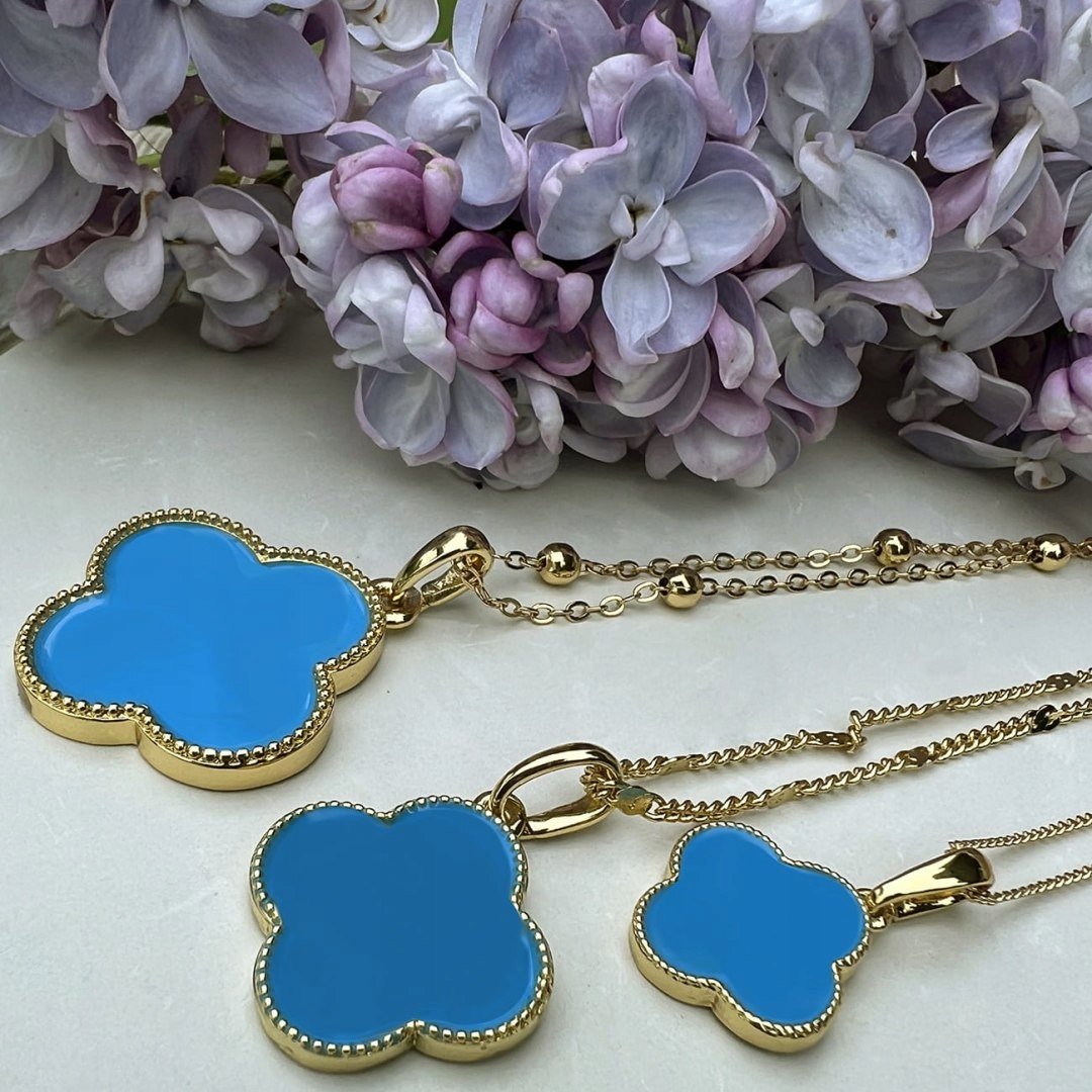 ZESTAW NASZYJNIKÓW KONICZYNKI Z KOLEKCJI SUMMER FLOWERS (C23/LAT/71AU)