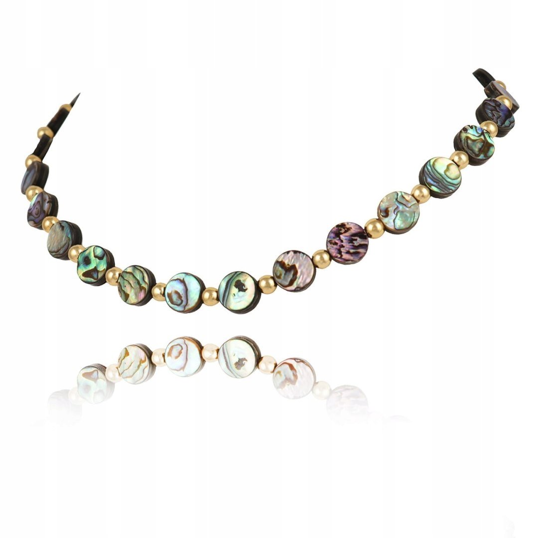 CHOKER Z MUSZLĄ ABALONE (C22/VIP/79AU)