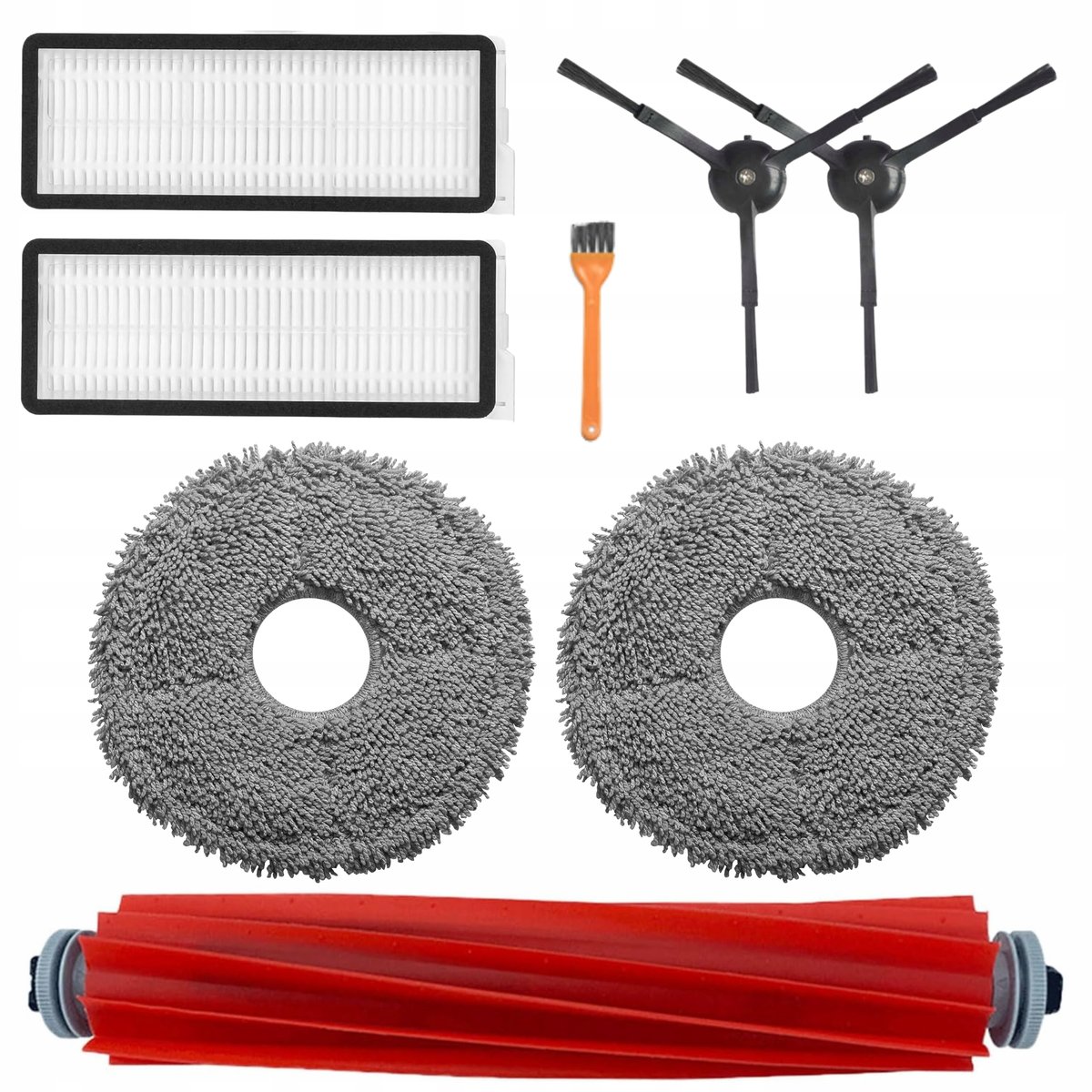 Zestaw Szczotki Filtr Mopy Do Roborock Q Revo Pro / S / Maxv / Pro