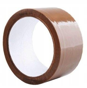 TAŚMA PAKOWA BRĄZOWA 48MM 50M MOCNA TAŚMA KLEJĄCA DO PAKOWANIA