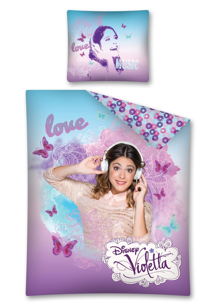 Komplet Pościeli Disney Violetta VIOL02 140 x 200 cm