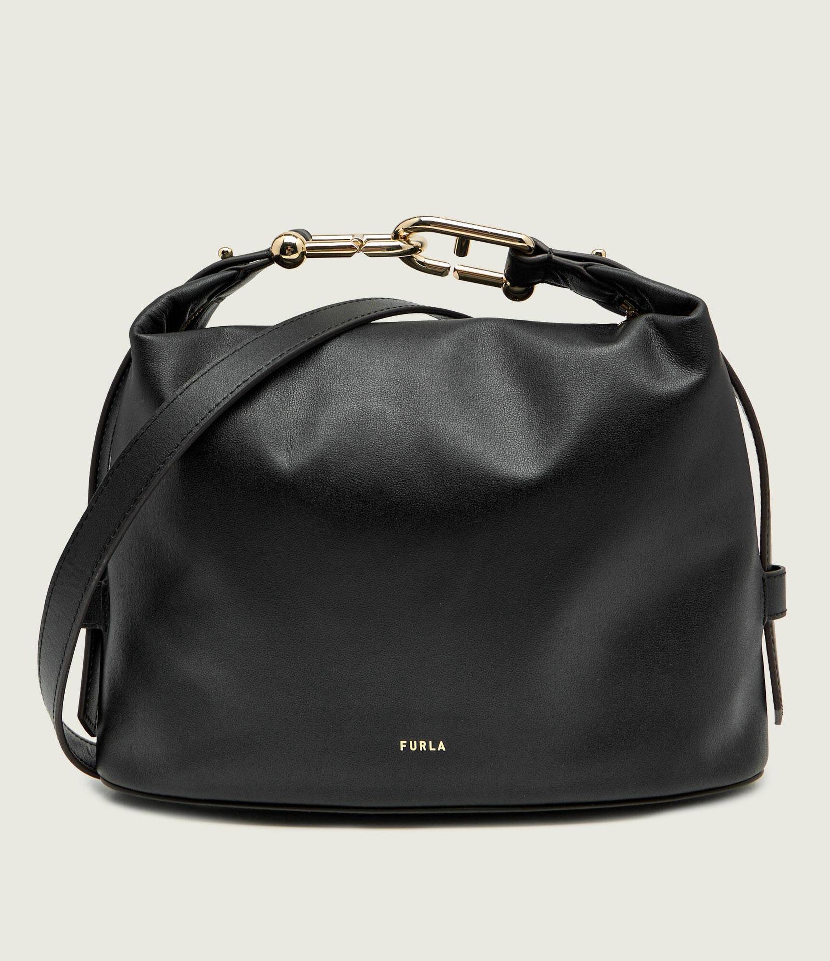 Furla Skórzana torebka na ramię FURLA NUVOLA