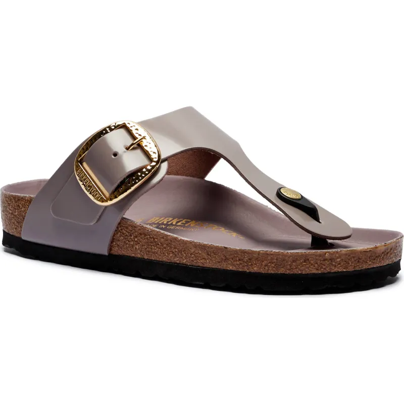 Birkenstock Skórzane japonki Gizeh Ham.BB LENA