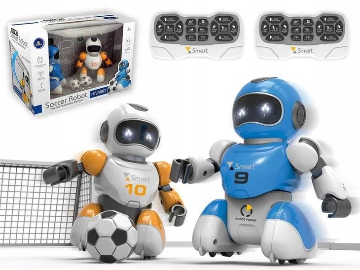 Zdalnie Sterowane Interaktywne Roboty Do Grania w Piłkę Nożną Dźwięk Boisko
