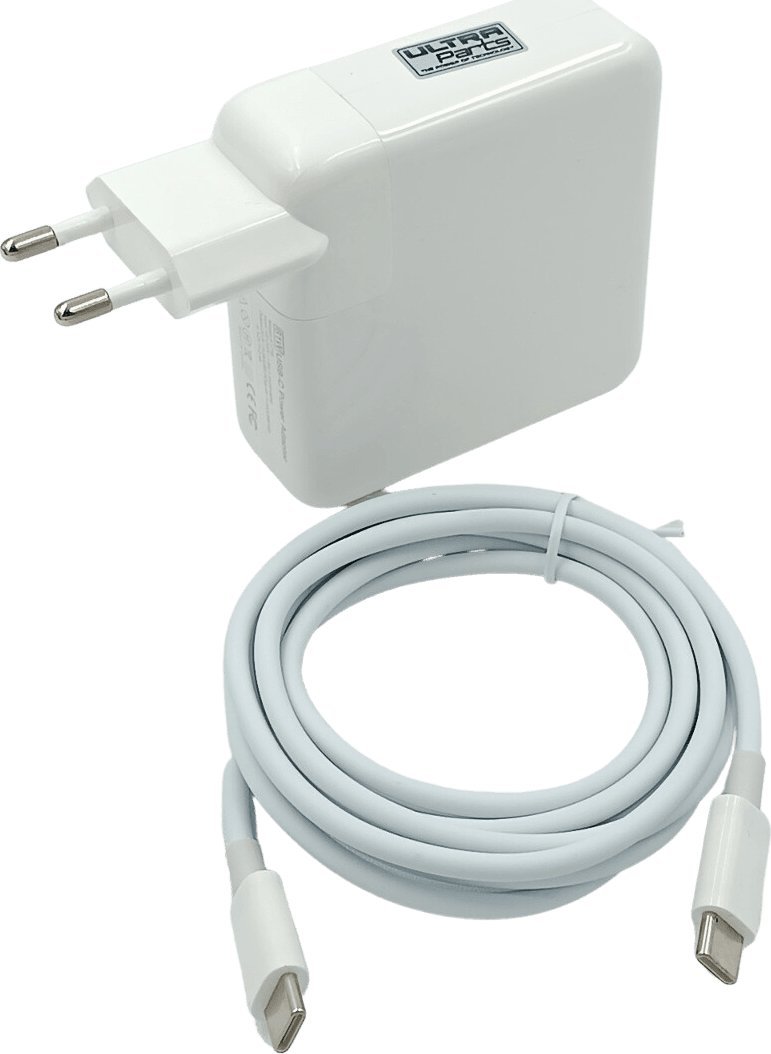 Zasilacz do laptopa Ultra Parts ZASILACZ ŁADOWARKA DO APPLE MacBook A1706 A1708 A1989 A2289 WTYK USB-C 61W ULTRA PARTS