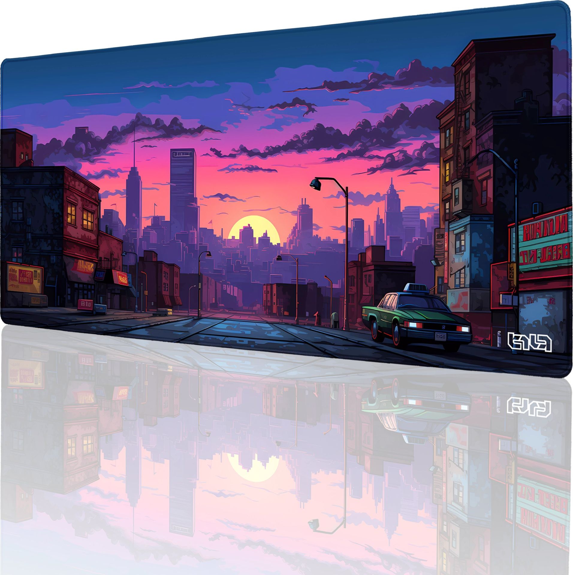 Фото - Килимок для мишки PODKŁADKA GAMINGOWA American Sunset 90x40 TILT Gamingowa Dla gracza XL