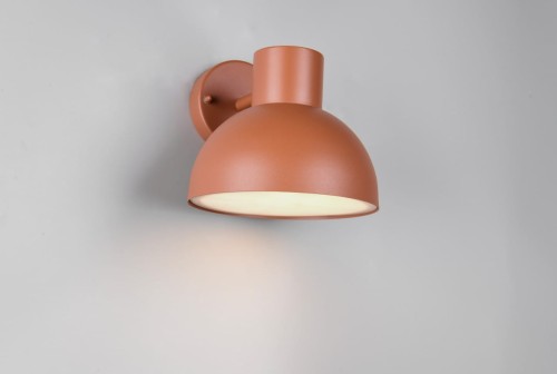 Elbe kinkiet zewnętrzny 1xE27 morelowy 262360140