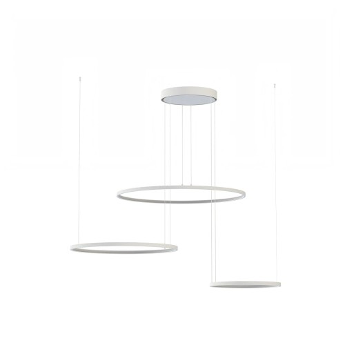 Circolo D125 lampa wisząca 3xLED/45W/3000K biała 11602