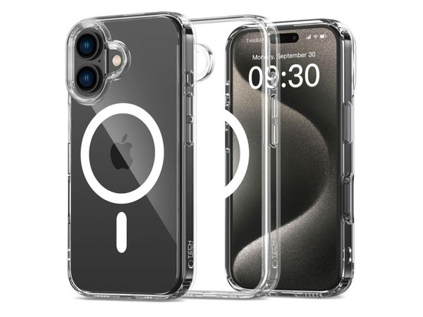 TECH-PROTECT Flexair Hybrid Magsafe do iPhone 16 Clear 5906302311460