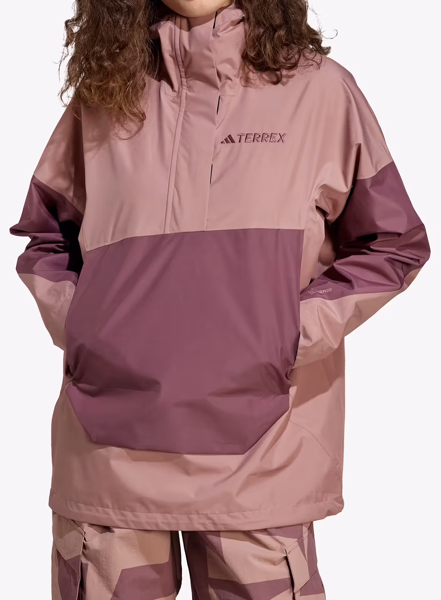 Adidas Terrex Kurtka Hardshell Terrex Xploric lila