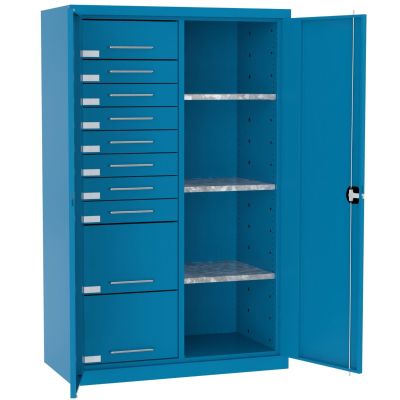 Metalowa szafa garażowa SL 168.13 nośność 800kg 100cm