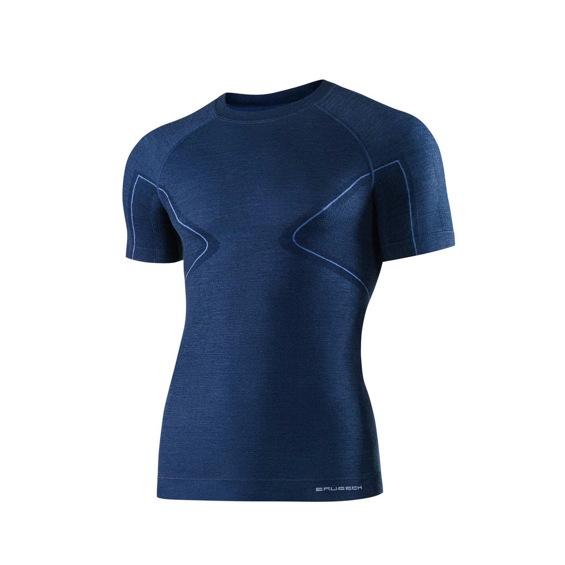 Koszulka męska Brubeck Active Wool Ss11710