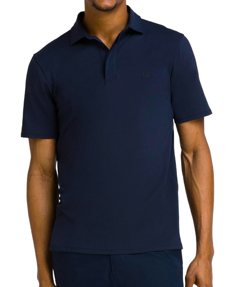 Koszulka męska Wilson M League Polo Classic Navy XL