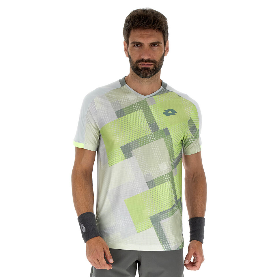 Koszulka męska Lotto Tech IV - D1 Tee Glacier Gray XXL