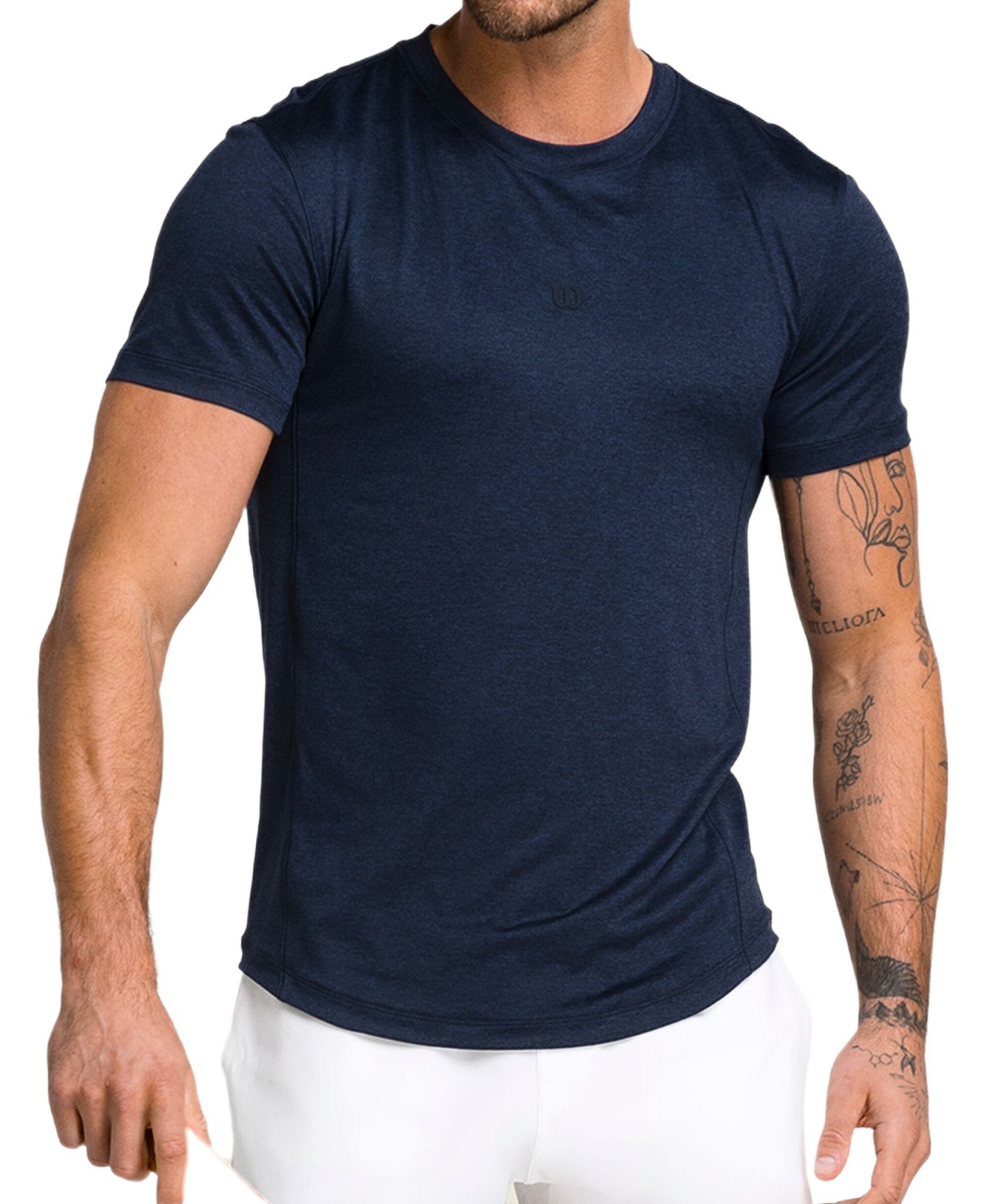 Koszulka męska Wilson M Everyday Performance Tee Navy L