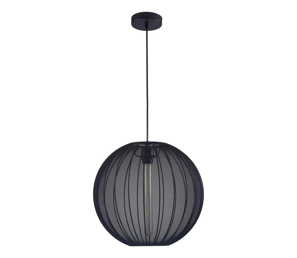 Żyrandol na lince SENSAI 1xE27/20W/230V śr. 40 cm czarne