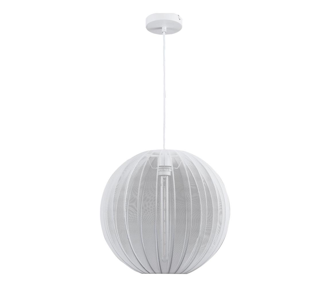 Żyrandol na lince SENSAI 1xE27/20W/230V śr. 40 cm białe
