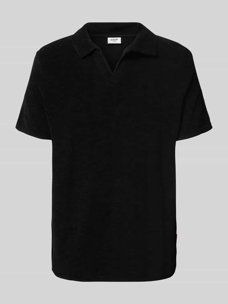 Koszulka polo o kroju regular fit z dekoltem w serek model ‘Antal’