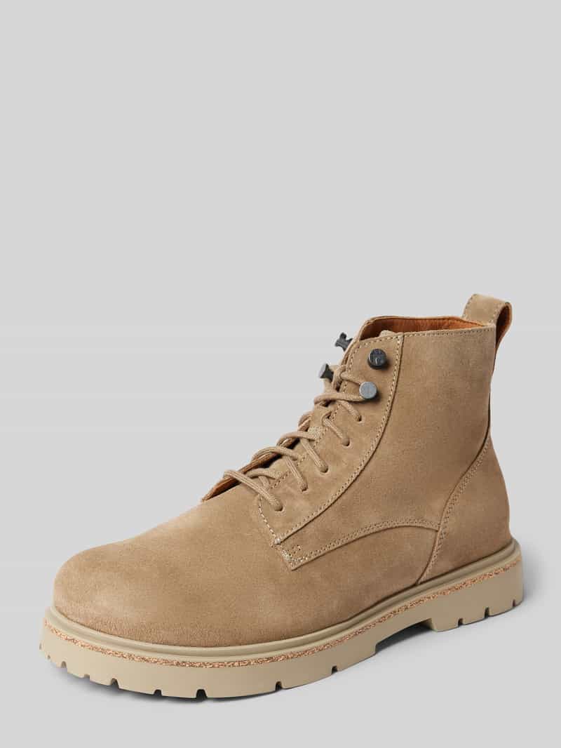 Buty skórzane z pętelką model ‘Highwood’