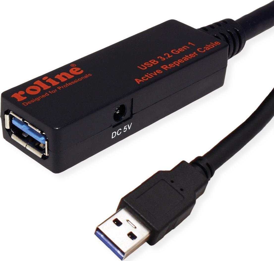 Kabel USB Roline ROLINE USB3.2 Gen1 Active Repeater Cable. 20m