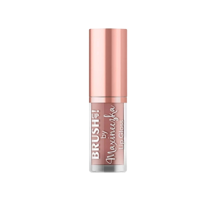 Brush Up błyszczyk do ust o kryjącej formule i kremowym połysku 03 Caramel Nude 3,8g