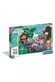 Puzzle 104 Super Kolor Gabby's Dollhouse
