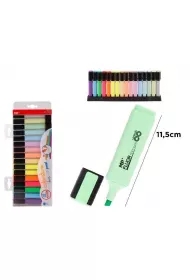 Zakreślacz fluorescencyjny pastel 16szt